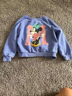 Girls Minnie sweatshirt